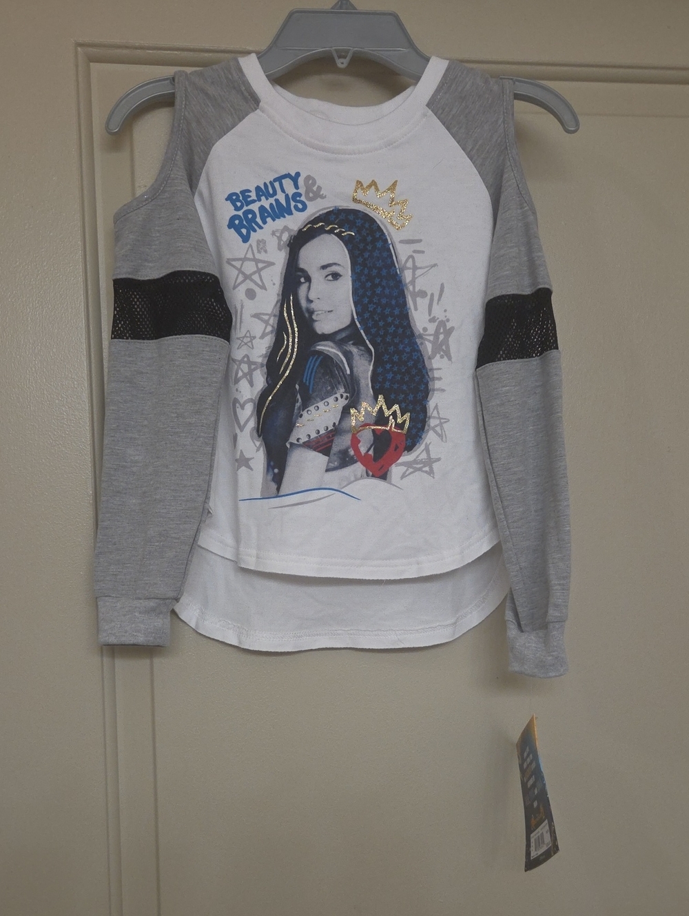 Disney Descendants 2 Themed Hang Tag - Blue, Purple, Teal, Gold